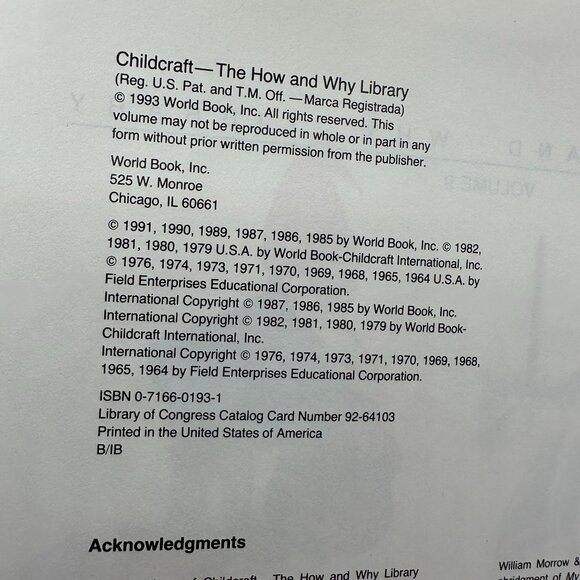 Childcraft "Holidays And Birthdays" Vol. 9 Hardcover Book - Picture 5 of 6